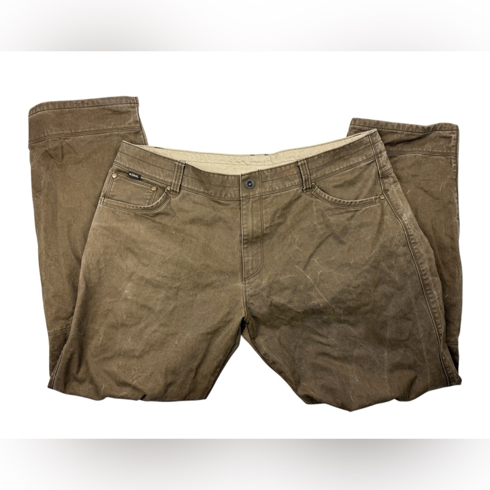 Kuhl Rydr Vintage Patinadye Canvas Style 5016 Pants Mens Size 40x32 Outdoors